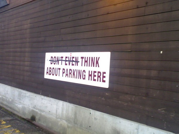 thinkaboutparkinghere