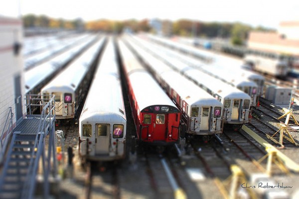 subway trains